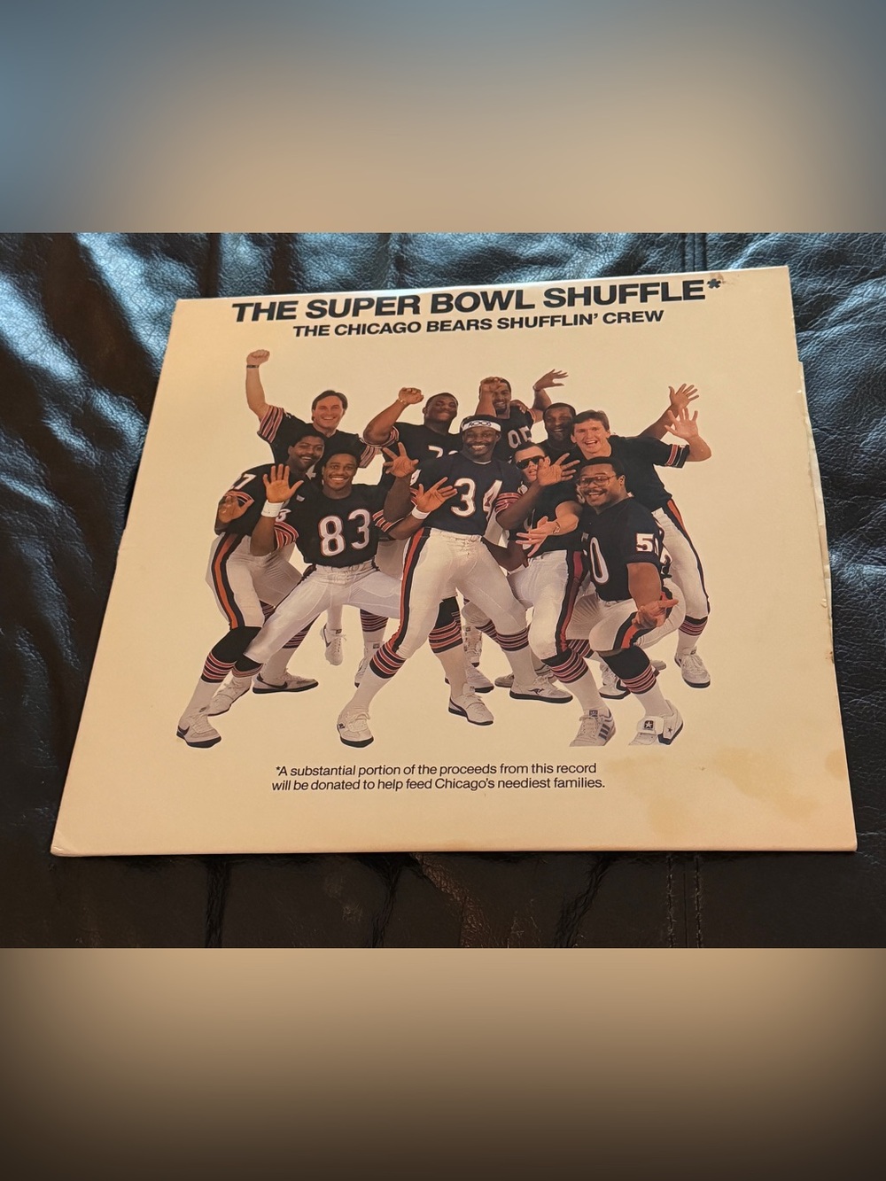 The Super Bowl Shuffle 1985 Chicago Bears Shufflin Crew 12 inch Vinyl Records